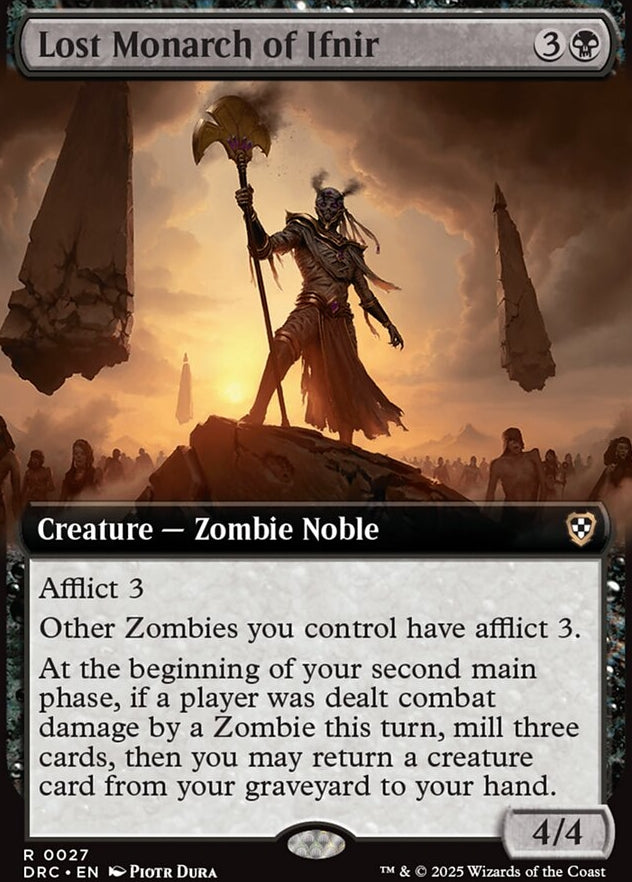 Lost Monarch of Ifnir [ #0027 Extended Art ] (DRC-R)