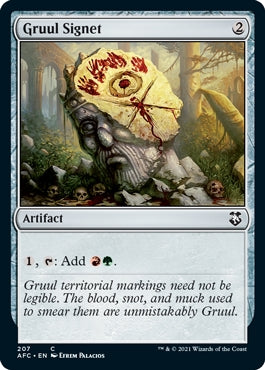 Gruul Signet [ #0207 ] (AFC-C)