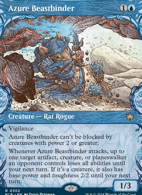 Azure Beastbinder [#0302 Showcase] (BLB-R)