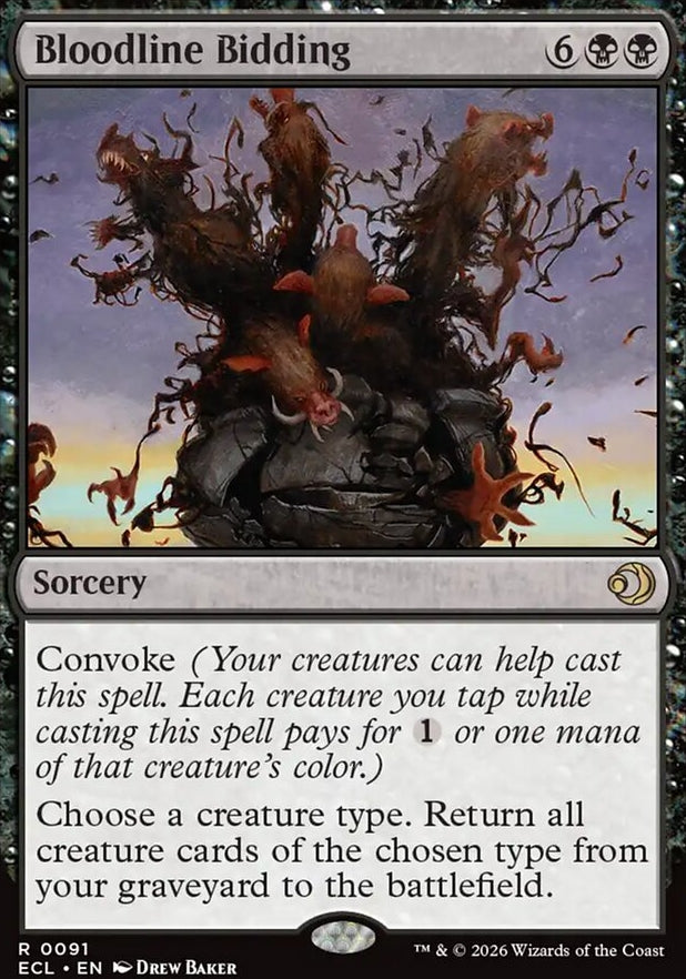 Bloodline Bidding [ #0091 ] (ECL-R)