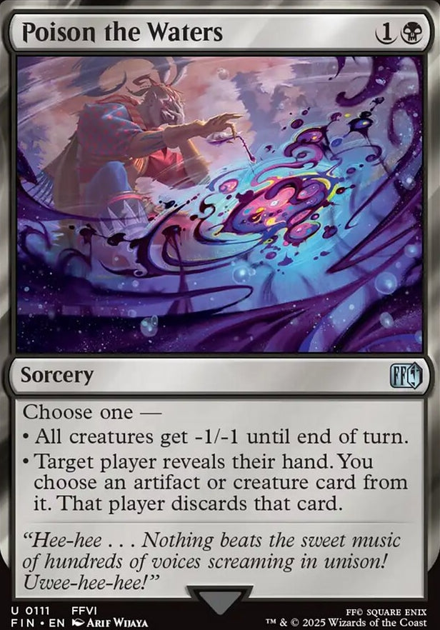 Poison the Waters [ #0111 ] (FIN-U)
