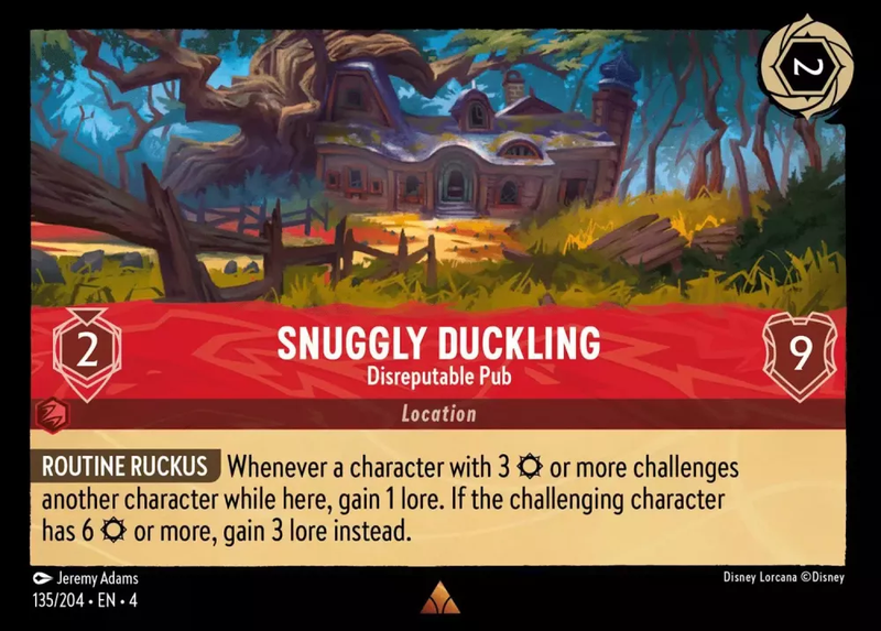 Snuggly Duckling - Disreputable Pub (Ursula's Return 135/204) Rare - Near Mint