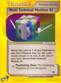 Multi Technical Machine 01  - 144/165 (EX) Uncommon - Light Played Reverse Holofoil