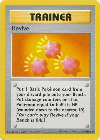 Revive - 089/102 (BSS) Uncommon - Near Mint Unlimited