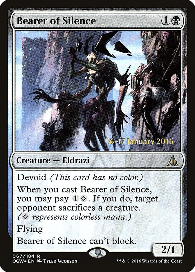 Bearer of Silence (OGW-R-PRE)