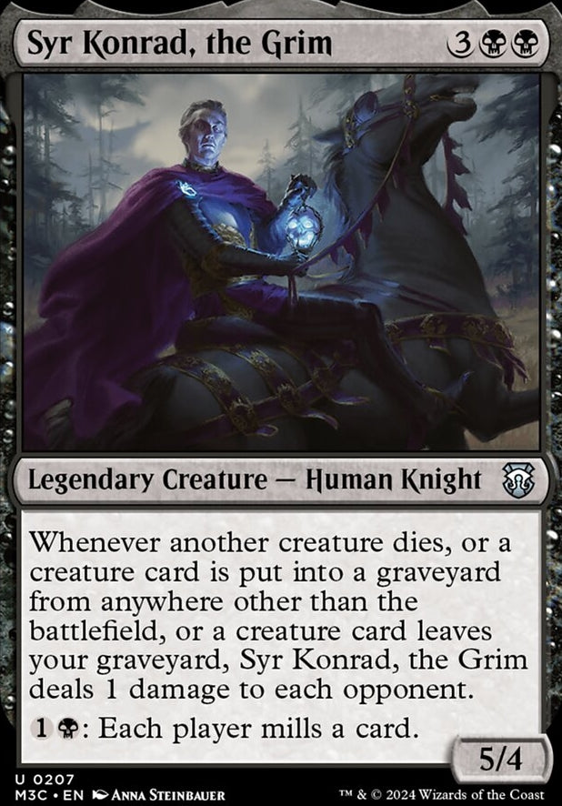 Syr Konrad, the Grim [#0207 Ripple Foil] (M3C-U)
