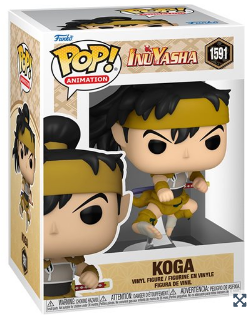 POP Figure: InuYasha #1591 - Koga
