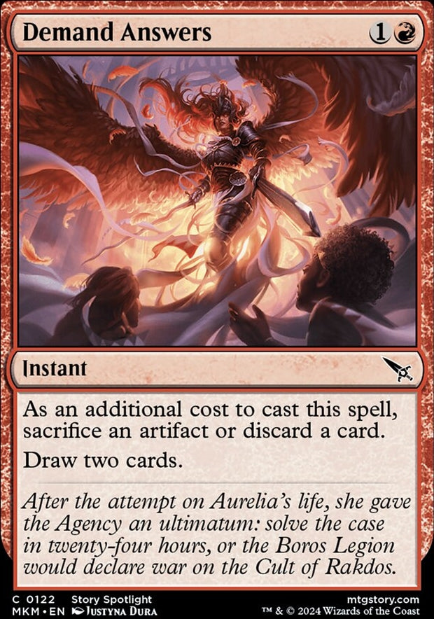 Demand Answers [#0122] (MKM-C)