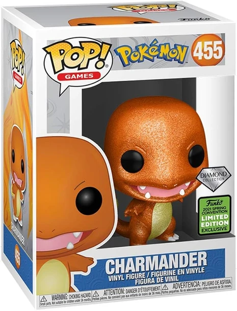 POP Figure: Pokemon #0455 - Charmander (Funko 2021 Spring Convention Limited Edition Exclusive)