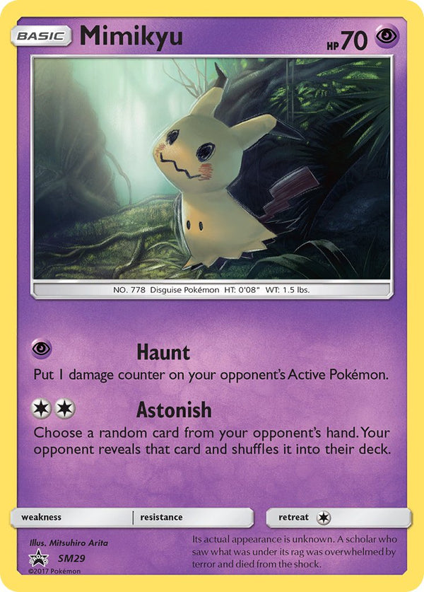 Mimikyu - SM29 (SM:PR) Promo - Near Mint Holofoil