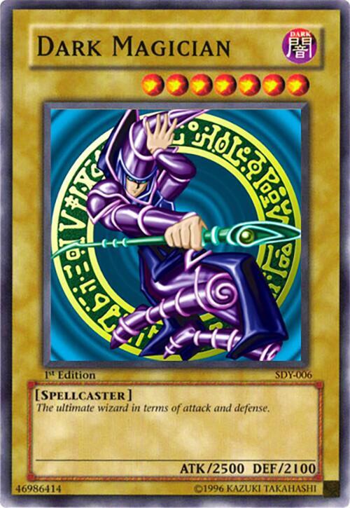 Dark Magician (SDY-006) Ultra Rare - Moderately Played Unlimited