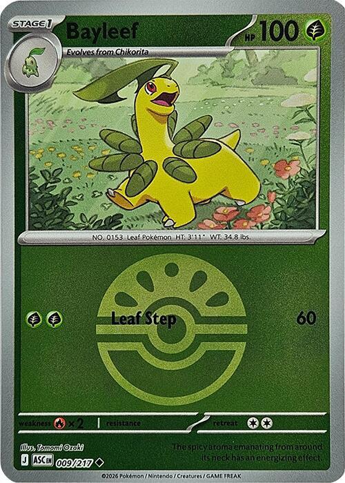 Bayleef (Friend Ball) - 009/217 (ASC) Uncommon
