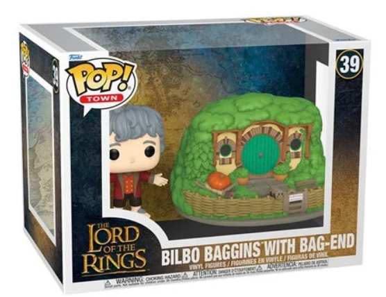 POP Figure Towns: Lord of the Rings #0039 - Bilbo Baggins with Bag-End