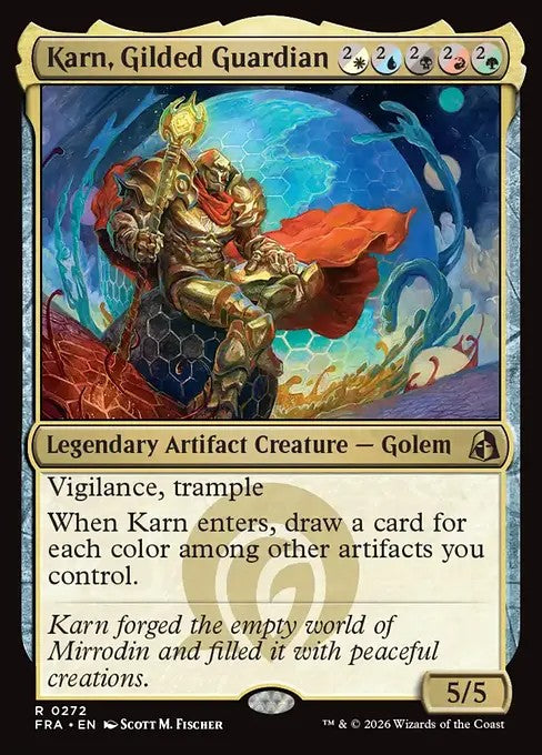 Karn, Gilded Guardian [ #0272 ] (FRA-R)