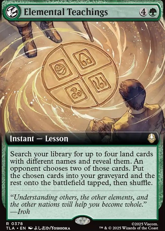 Elemental Teachings [ #0378 Extended Art ] (TLA-R)