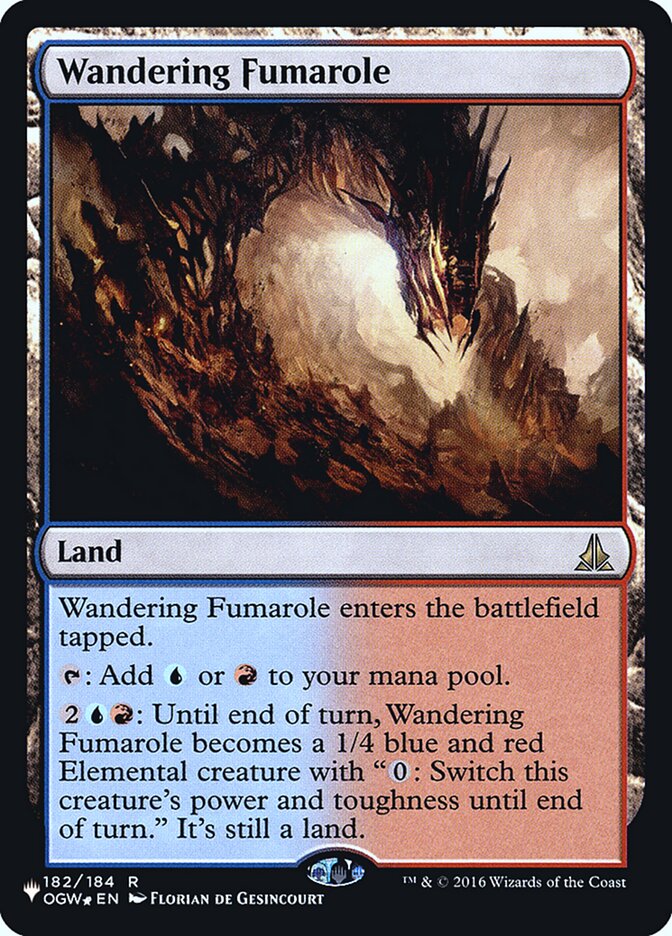 Wandering Fumarole (OGW-R-LIST)