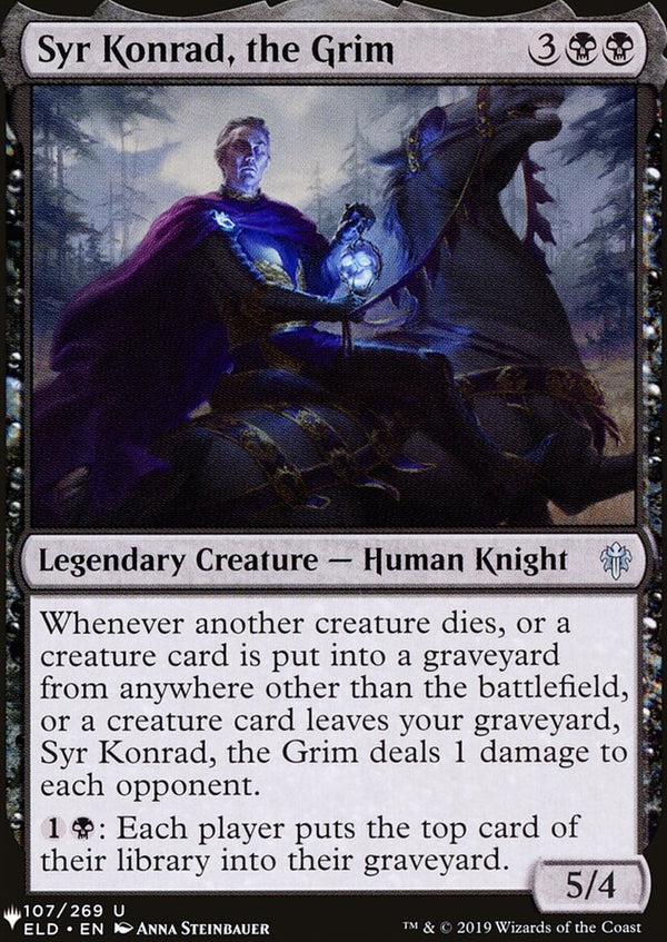 Syr Konrad, the Grim (ELD-U-LIST)