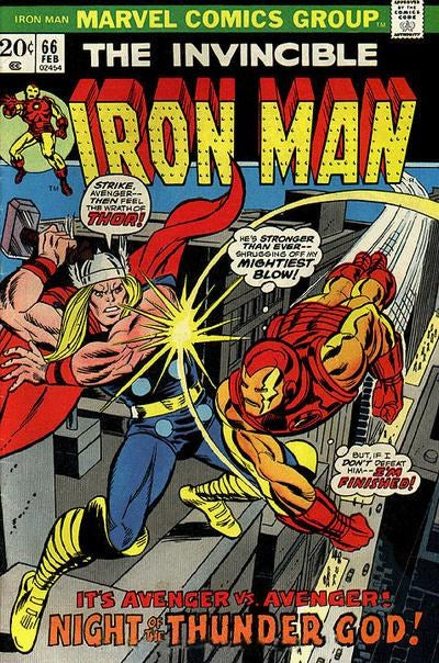 THE INVINCIBLE IRON MAN (1968) #66 (6.5)