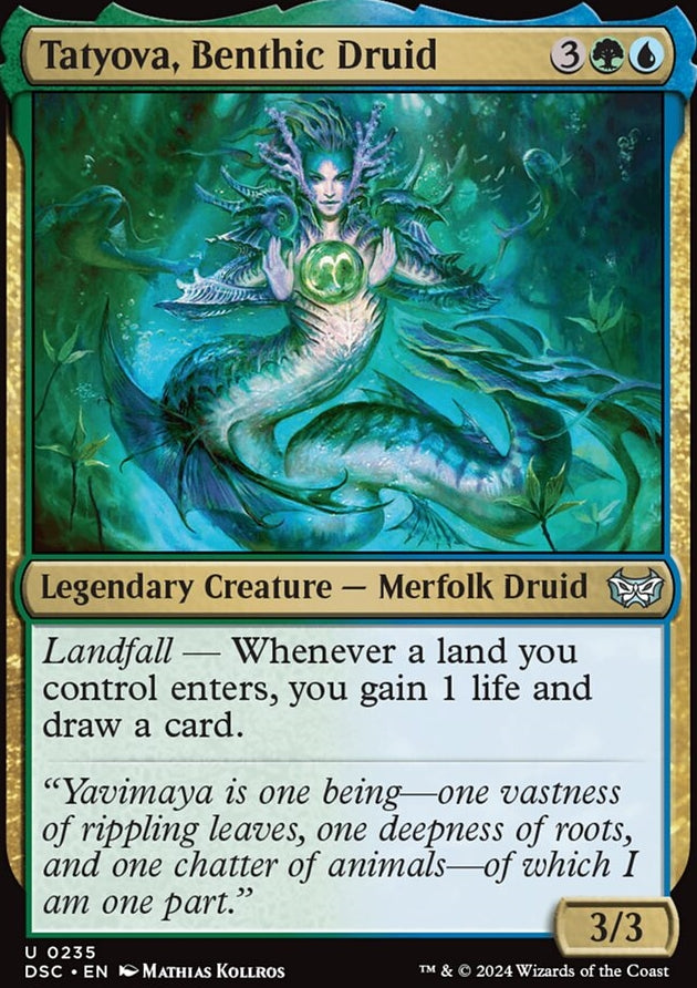 Tatyova, Benthic Druid [