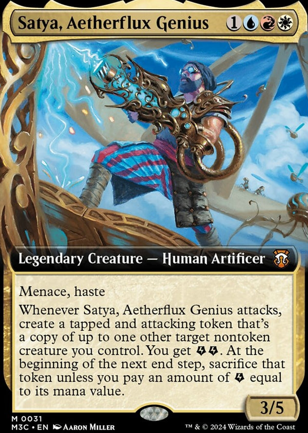 Satya, Aetherflux Genius [#0031 Extended Art] (M3C-M)