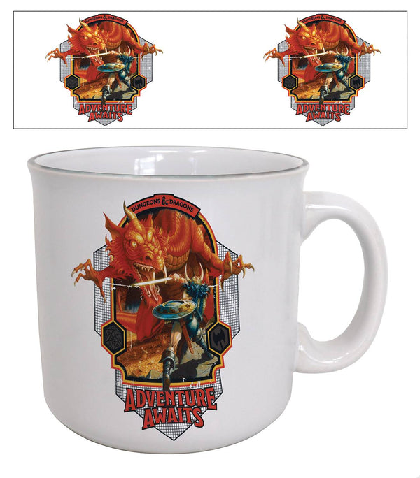 D&D ADVENTURE AWAITS 20OZ MUG