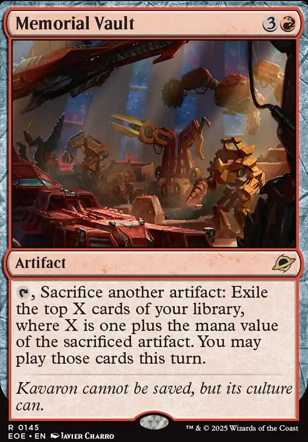 Memorial Vault [ #0145 ] (EOE-R)