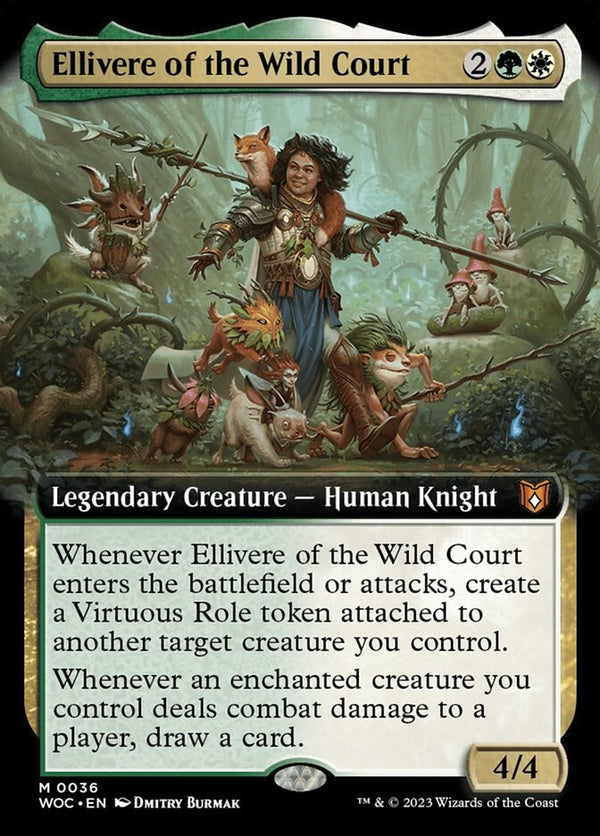Ellivere of the Wild Court [#0036 Extended Art] (WOC-M)