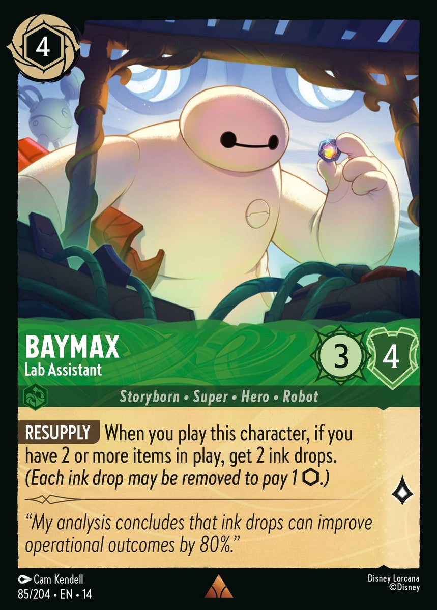 Baymax - Lab Assistant (085/204 - Hyperia City) Rare