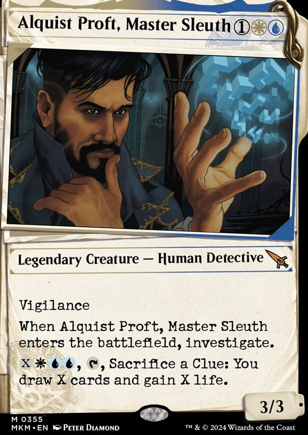 Alquist Proft, Master Sleuth [