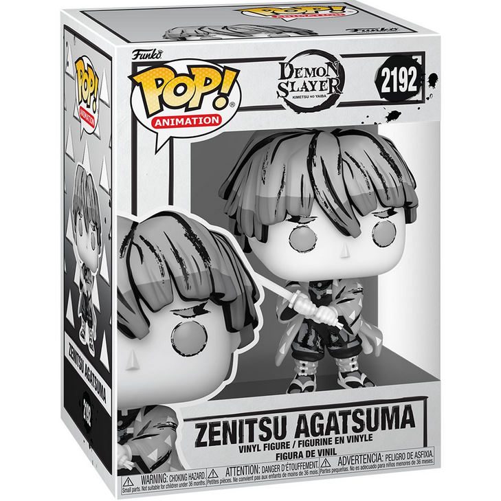 POP Figure: Demon Slayer #2192 - Zenitsu Agatsuma Sumi-Ink
