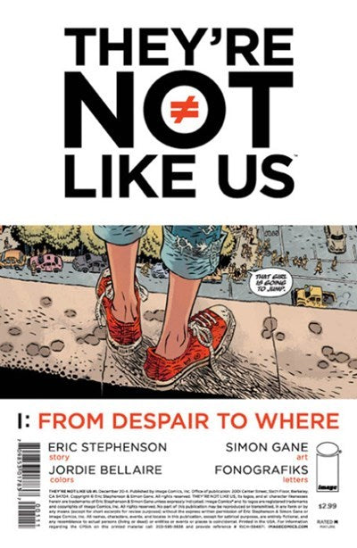They're Not Like Us (2014 Series) Comic Bundle (#1-2)