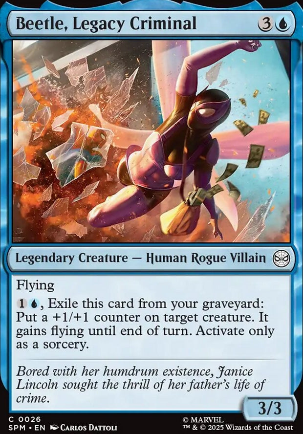 Beetle, Legacy Criminal [ #0026 ] (SPM-C)