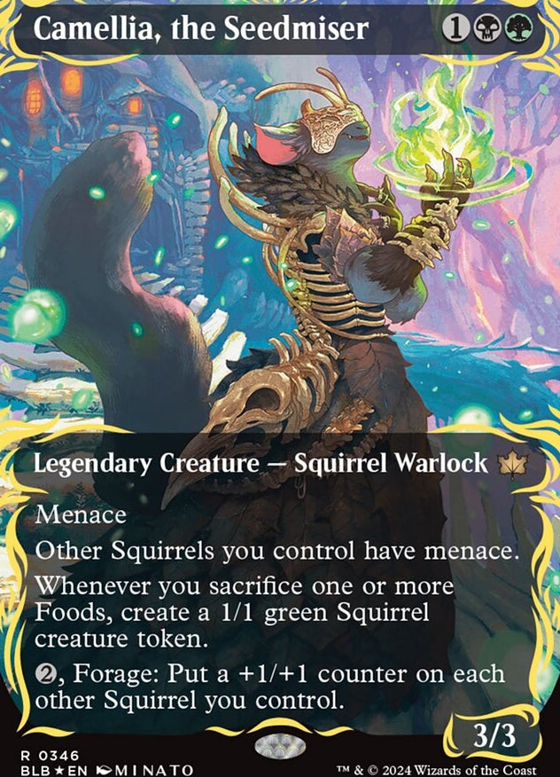 Camellia, the Seedmiser [#0346 Raised Foil] (BLB-R)