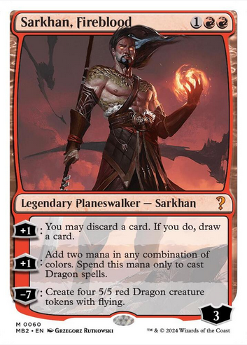 Sarkhan, Fireblood [