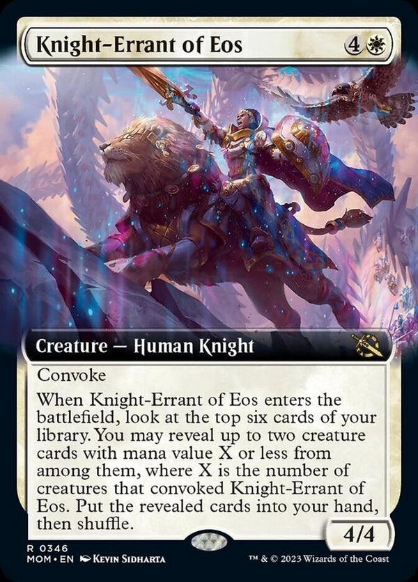 Knight-Errant of Eos [#0346 Extended Art] (MOM-R)