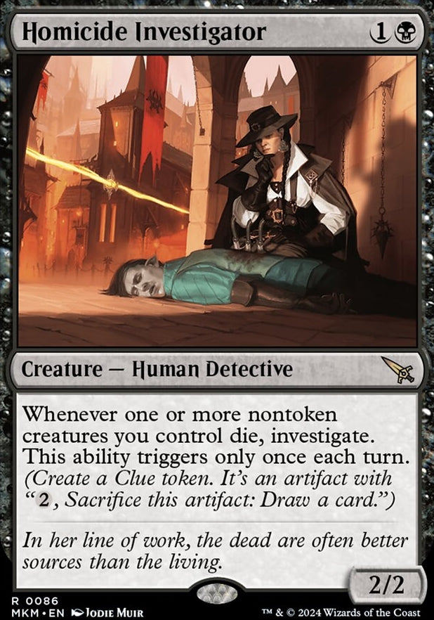 Homicide Investigator [#0086] (MKM-R)