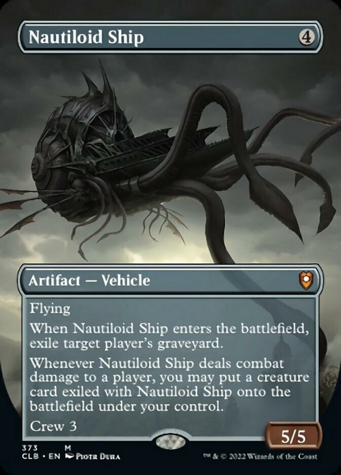 Nautiloid Ship [#373 Alternate-Art Borderless] (CLB-M)