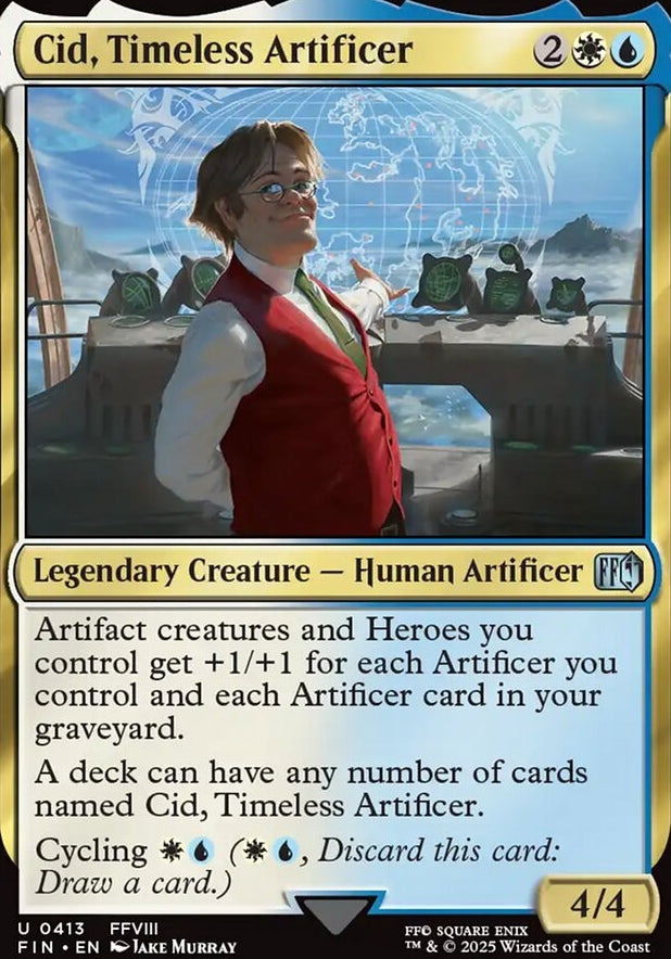 Cid, Timeless Artificer [ #0413 Alternate Art Cids ] (FIN-U)