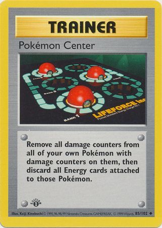 Pokemon Center - 085/102 (BS) 1st Edition Uncommon - Near Mint