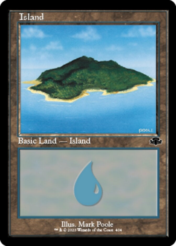 Island [#404 Old Frame Bonus Sheet] (DMR-C)