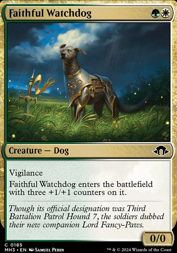 Faithful Watchdog [#0185] (MH3-C)