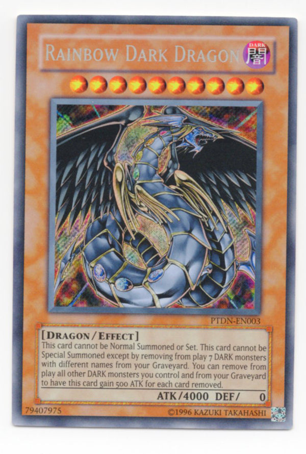 Rainbow Dark Dragon (PTDN-EN003) Near Mint - Unlimited