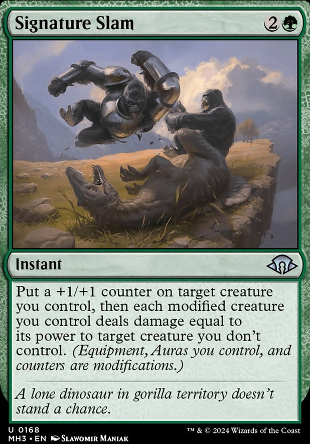 Signature Slam [#0168] (MH3-U-FOIL)