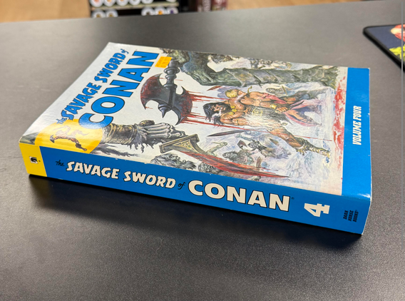 SAVAGE SWORD OF CONAN TP VOL4 (USED)