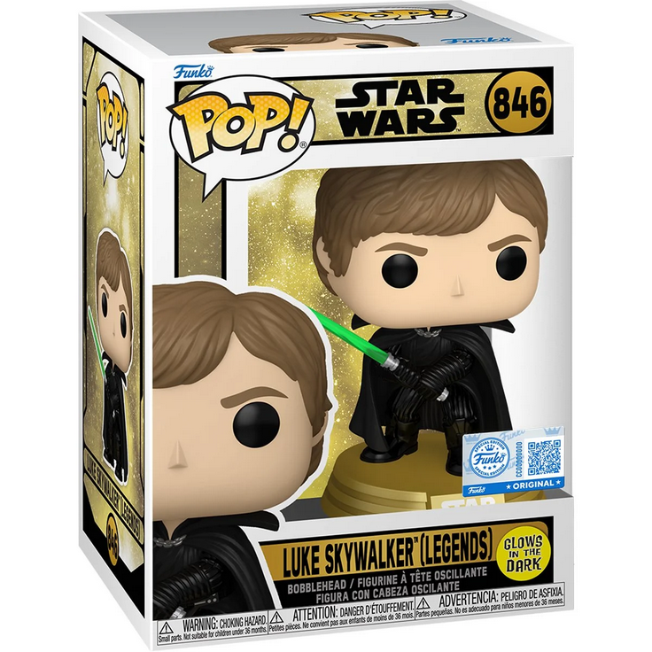 POP Figure: Star Wars Legends #0846 - Luke Skywalker (Glow) (Specialty)