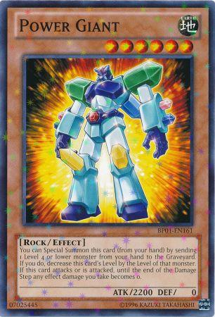 Power Giant (Starfoil) (BP01-EN161) Starfoil Rare - Near Mint Unlimited