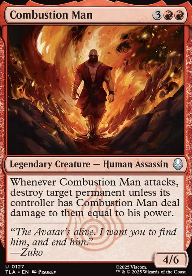 Combustion Man [ #0127 ] (TLA-U)