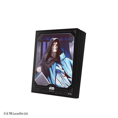 GameGenic: Premium Art Sleeves - Star Wars: Unlimited - Emperor Palpatine (60ct +2 Clear Sleeves)