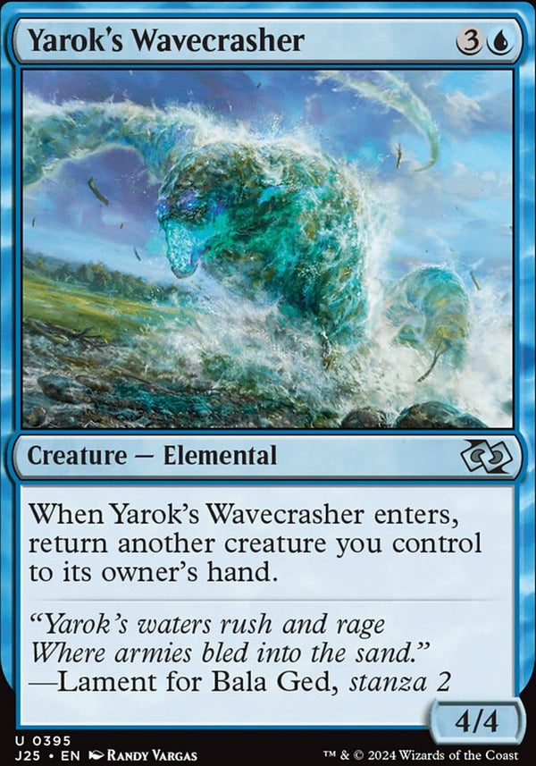 Yarok's Wavecrasher [#0395] (J25-U)