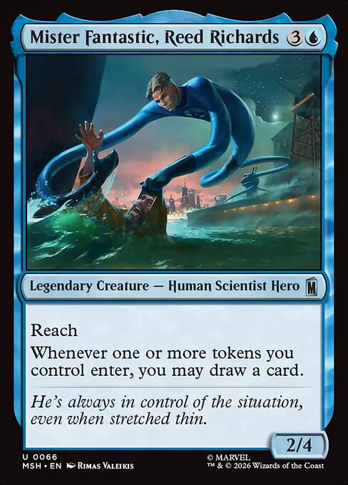 Mister Fantastic, Reed Richards [ #0066 ] (MSH-U)
